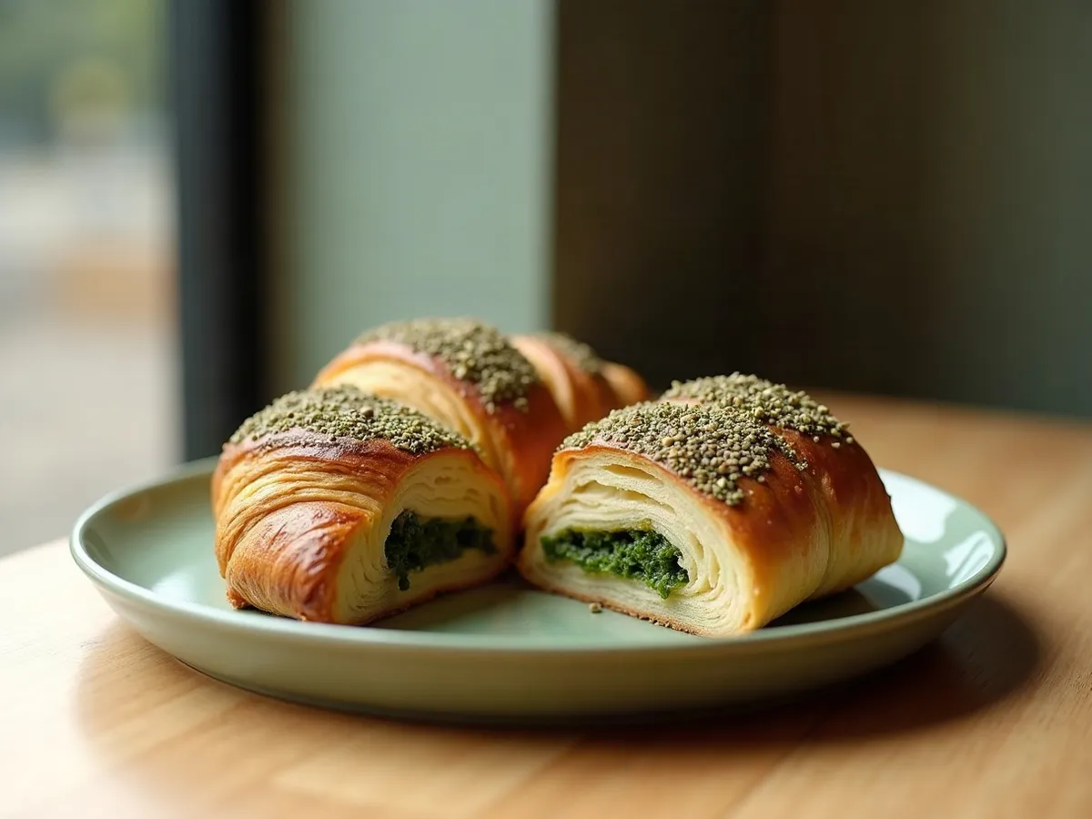 Zaatar croissant